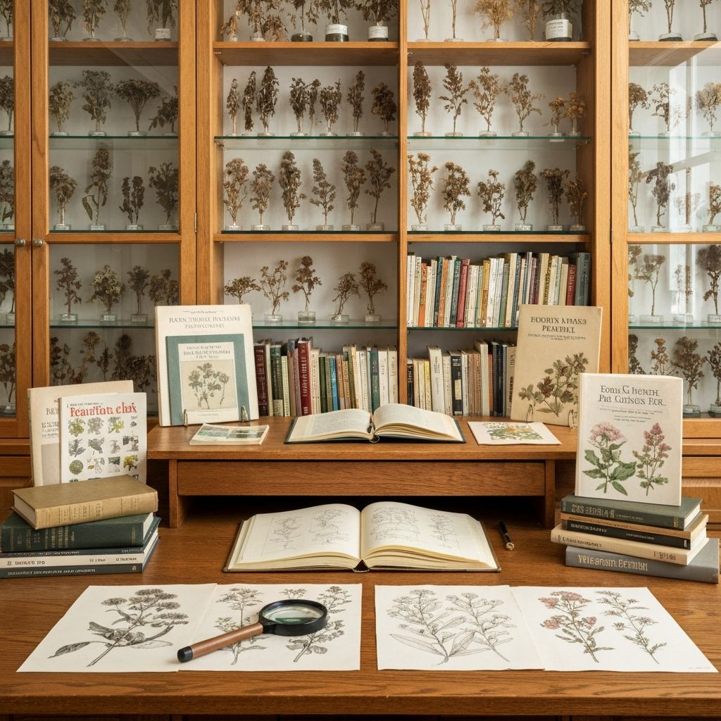 Botanical research and learning materials